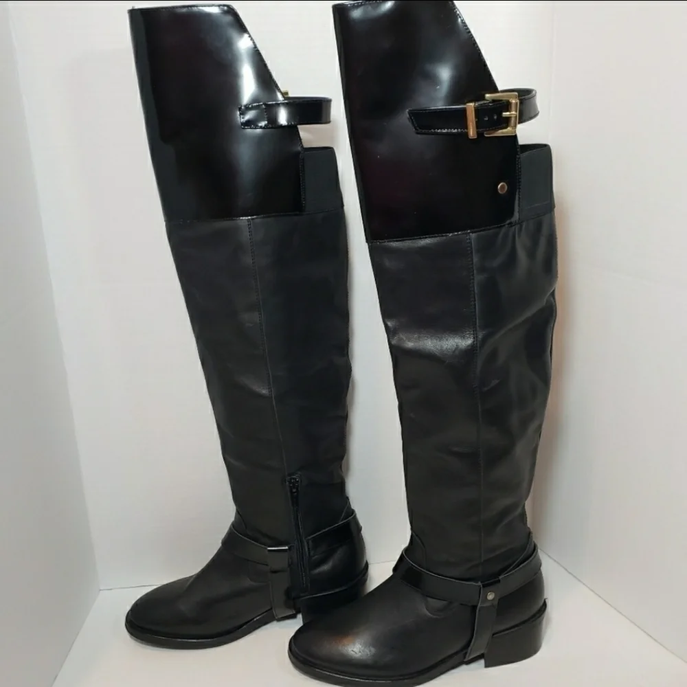 TOPSHOP Dreamer Over the Knee Boots Size 5 1/2